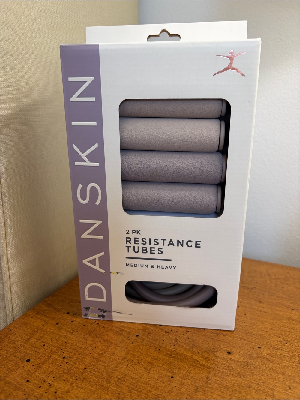 Danskin Lavender Resistance Tubes 2-Pack